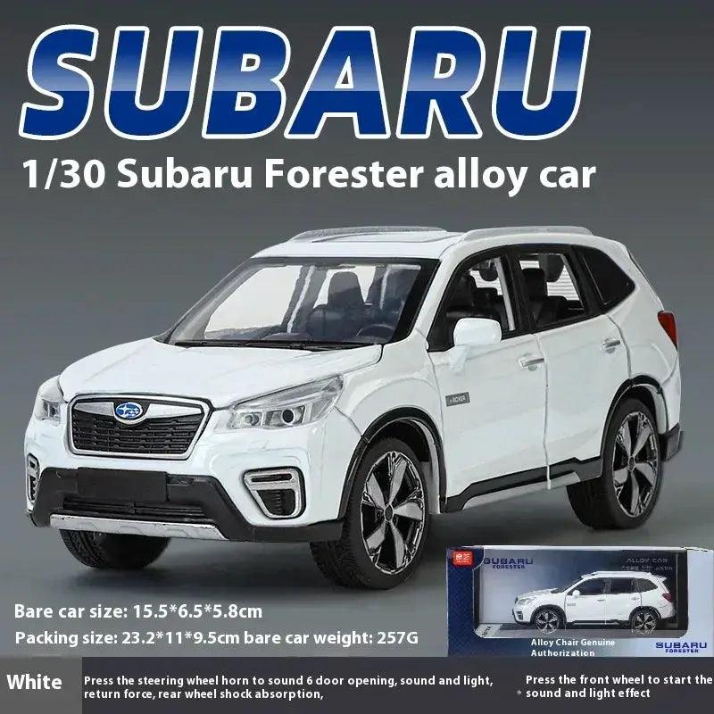  1 30 Scale Alloy Diecast Subaru Forester Sound Light -  ToylandEU™