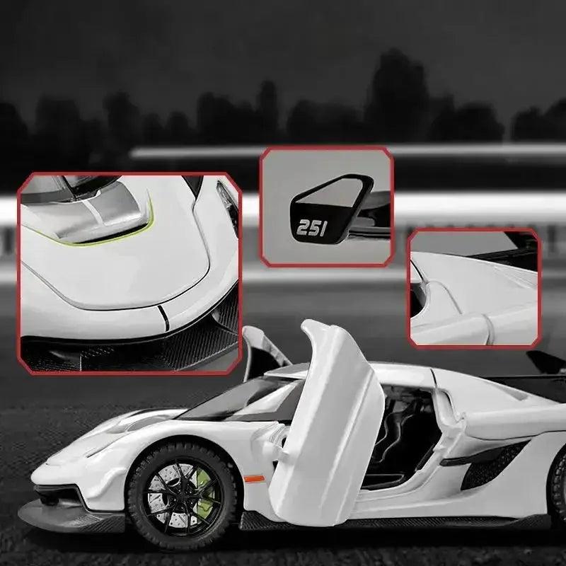  1:32 Alloy Die-Cast Jesko Model Car For Display -  ToylandEU™