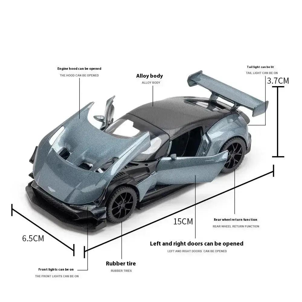  1 32 Alloy Diecast Aston Martin Vulcan Sound And Light -  ToylandEU™