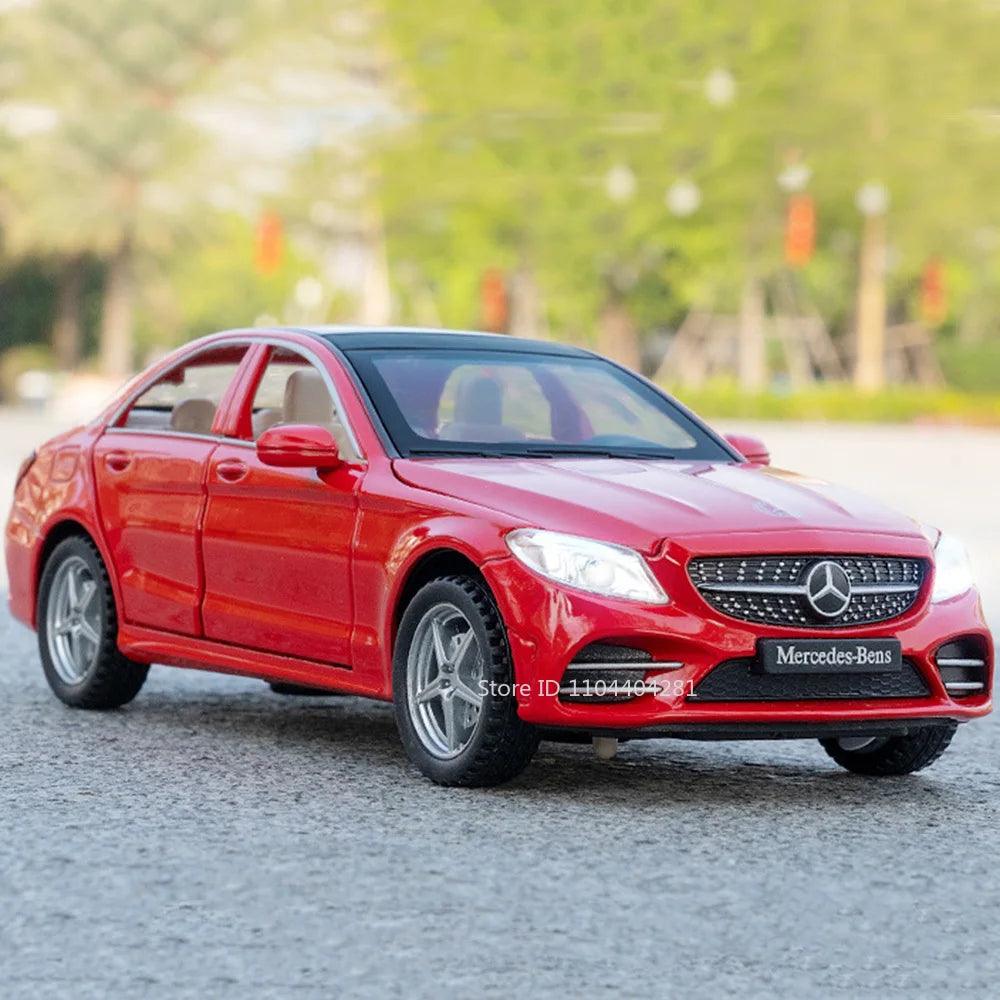 1/32 Alloy Diecast Car | 6 Opening Doors Pull Back | Toylandeu™