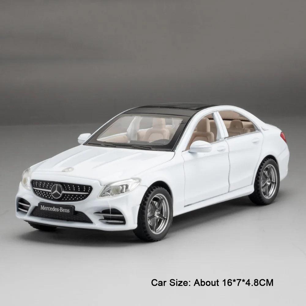 1/32 Alloy Diecast Car | 6 Opening Doors Pull Back | Toylandeu™
