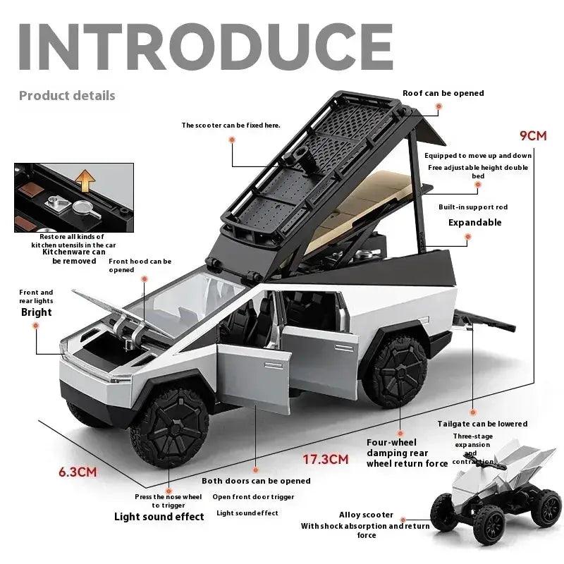  1:32 Alloy Diecast SUV Toy Car With Sound And Light -  ToylandEU™