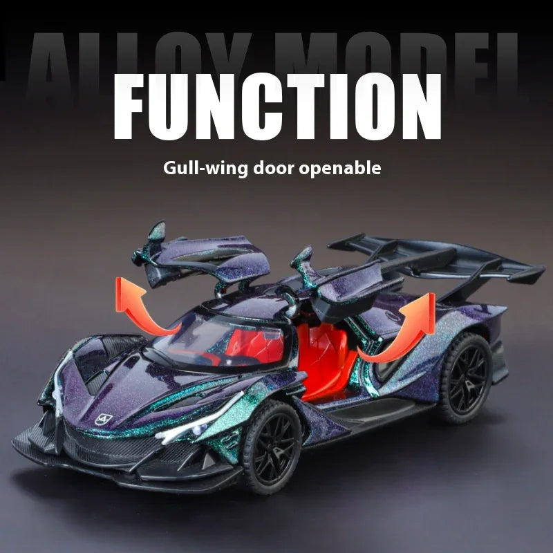 1:32 Apollo IE Diecast Car Metal Model With Sound And Light - ToylandEU