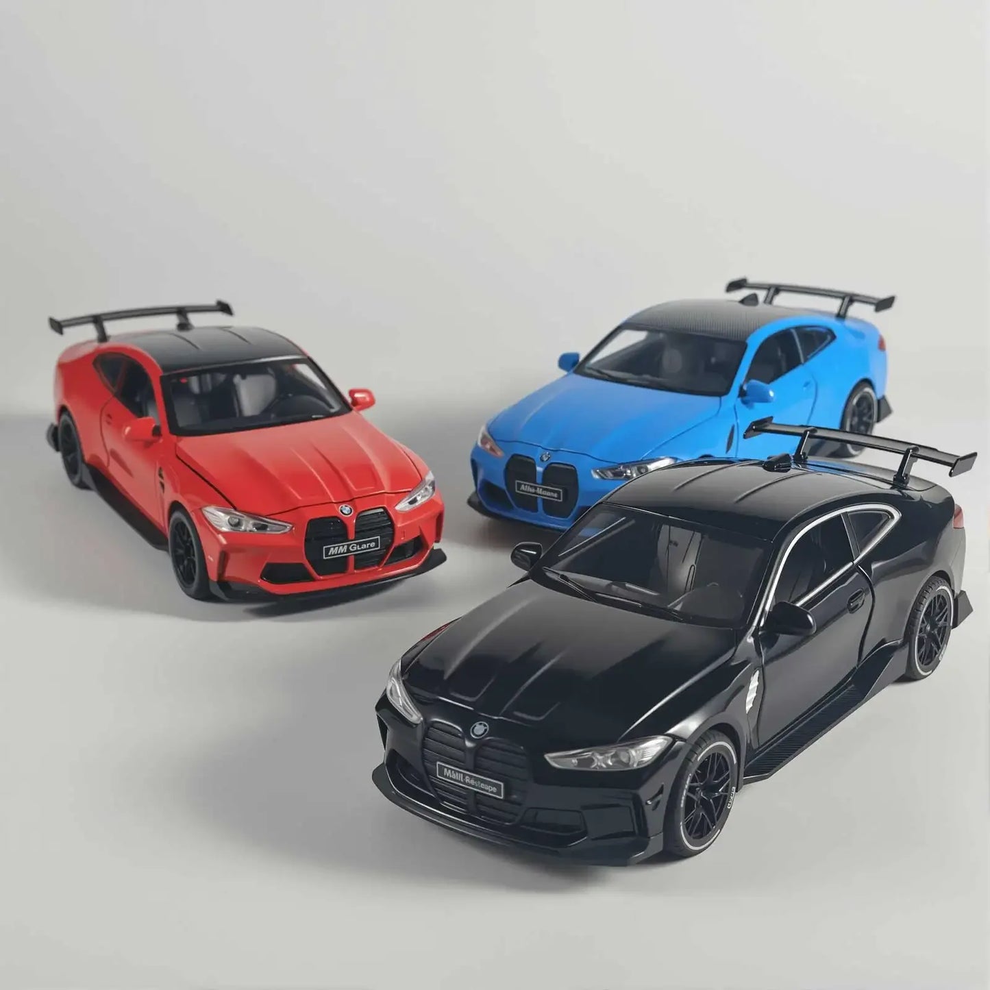 1:32 BMW M4 Coupe Die Cast Metal Model With Sound and Light Pull Back Toy - ToylandEU