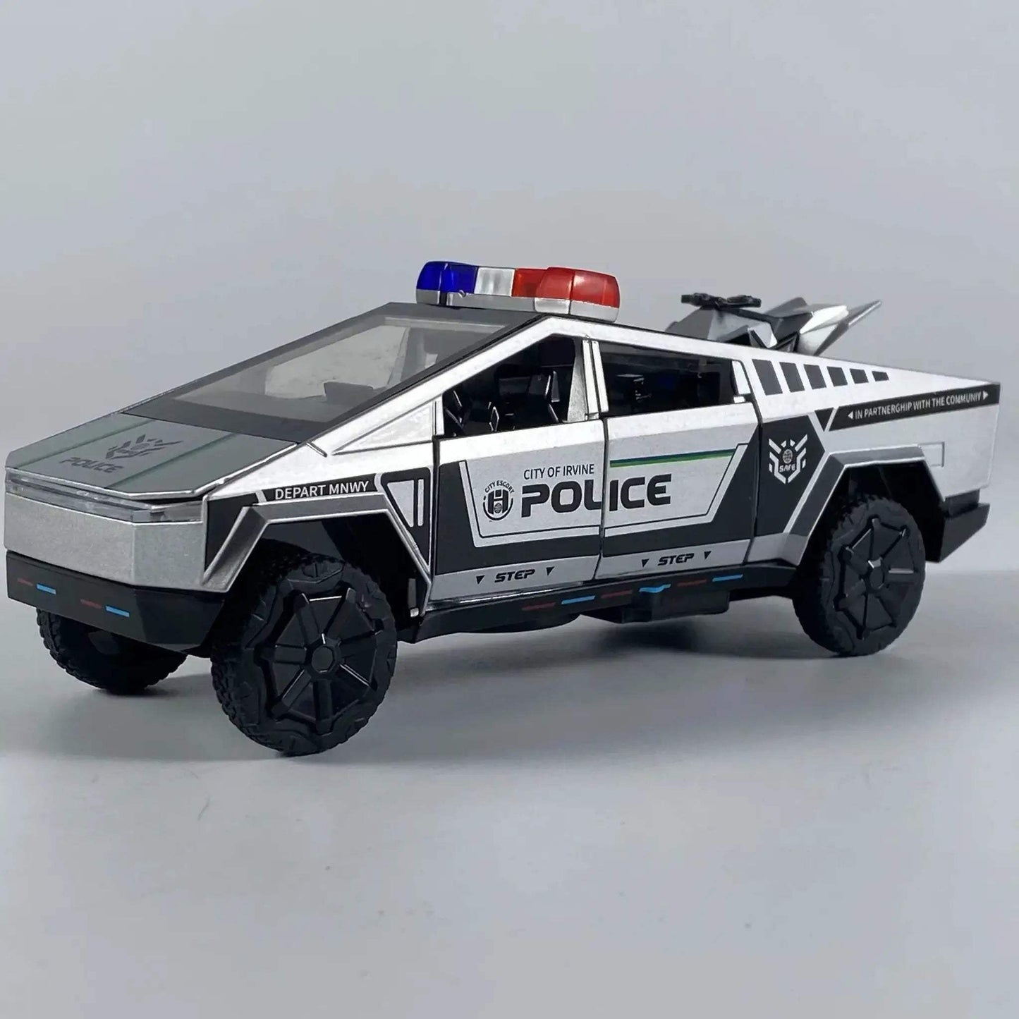 1:32 Cybertruck Diecast Off Road Pickup Model Car Metal Ornaments - ToylandEU