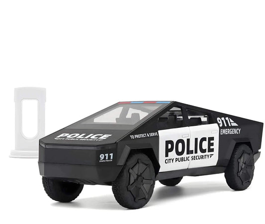  1:32 Cybertruck Police Truck Die-cast Model Car Toys -  ToylandEU™