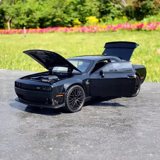 1 32 Die Cast Metal Dodge Challenger Hellcat Redeye With Sound And Light - ToylandEU