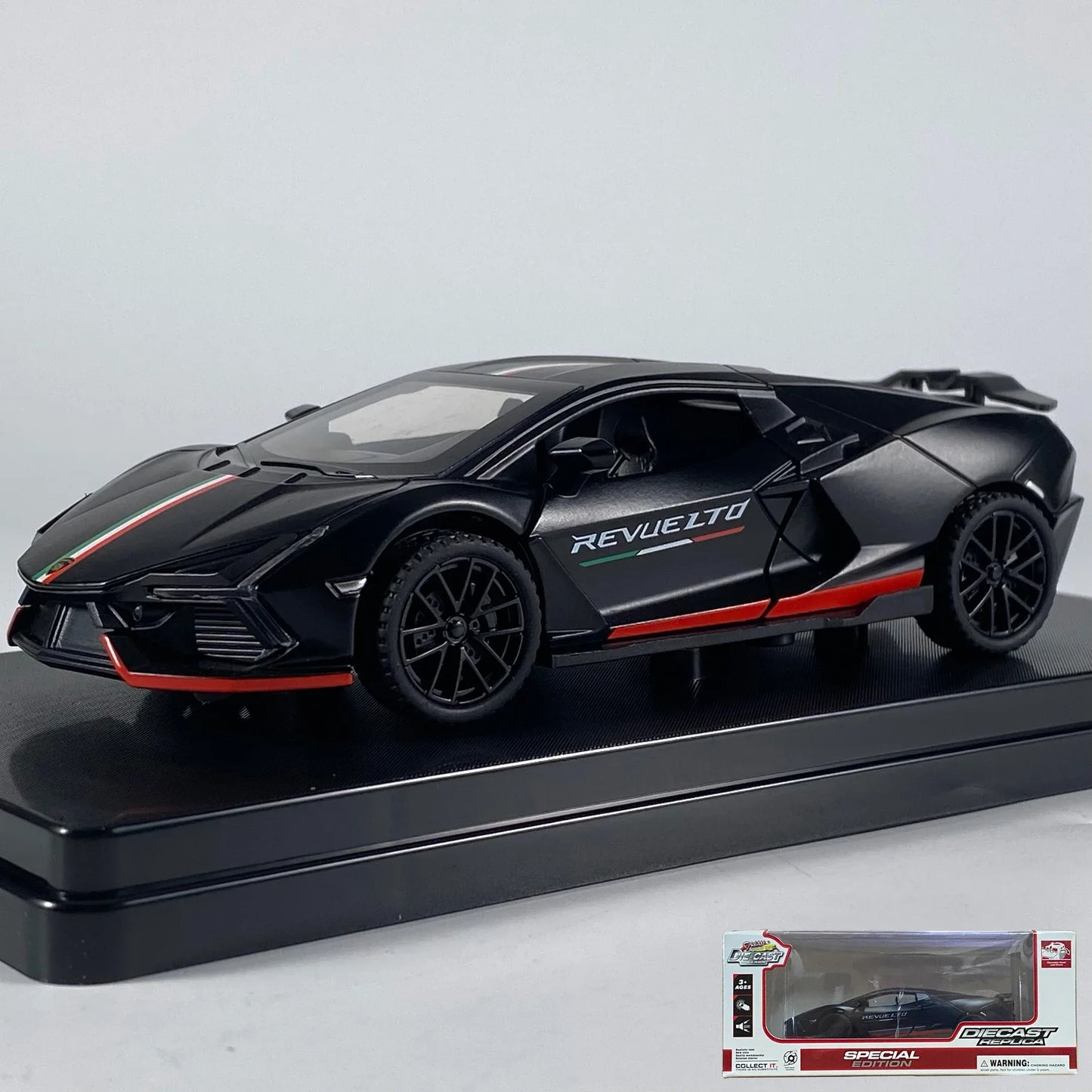 1:32 Diecast Alloy Model Car Revuelto Super Sports Inertial Drift - ToylandEU