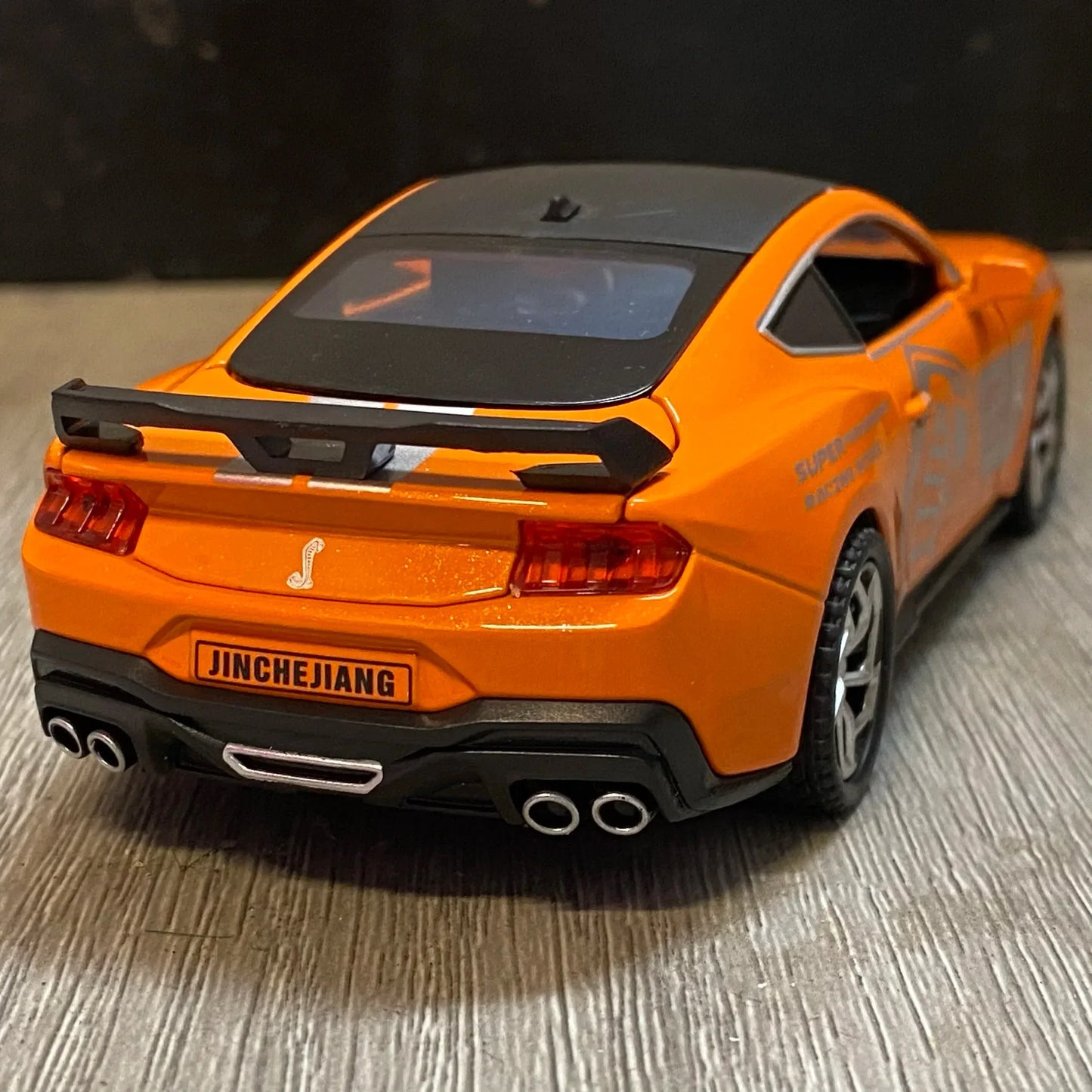 1 32 Diecast Alloy Pull Back Mustang Shelby GT500 Sound And Light - ToylandEU