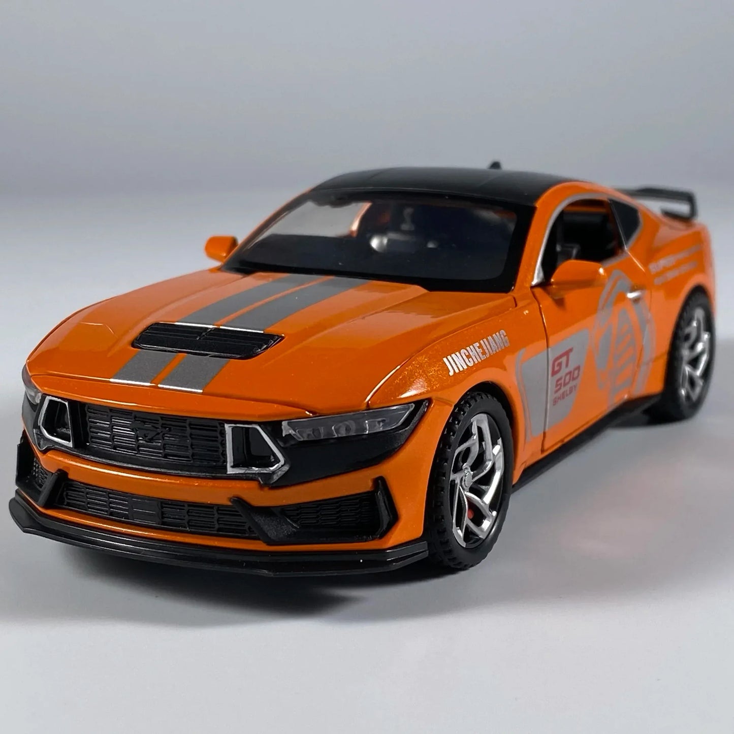 1 32 Diecast Alloy Pull Back Mustang Shelby GT500 Sound And Light - ToylandEU