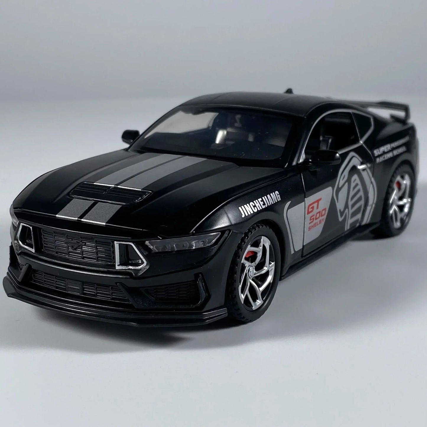 1 32 Diecast Alloy Pull Back Mustang Shelby GT500 Sound And Light - ToylandEU
