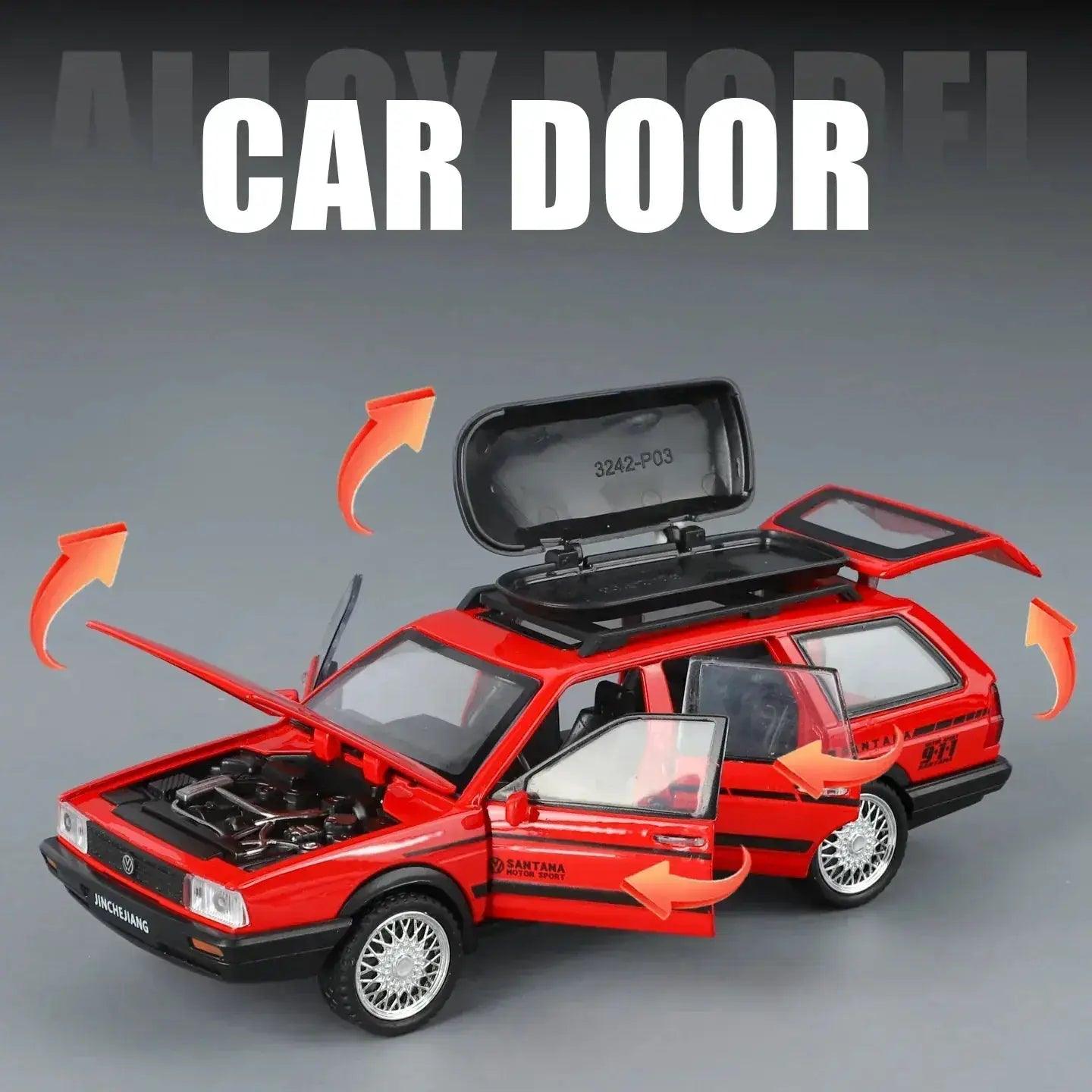  1:32 Diecast Alloy Santana Wagon Pullback Sound Light -  ToylandEU™