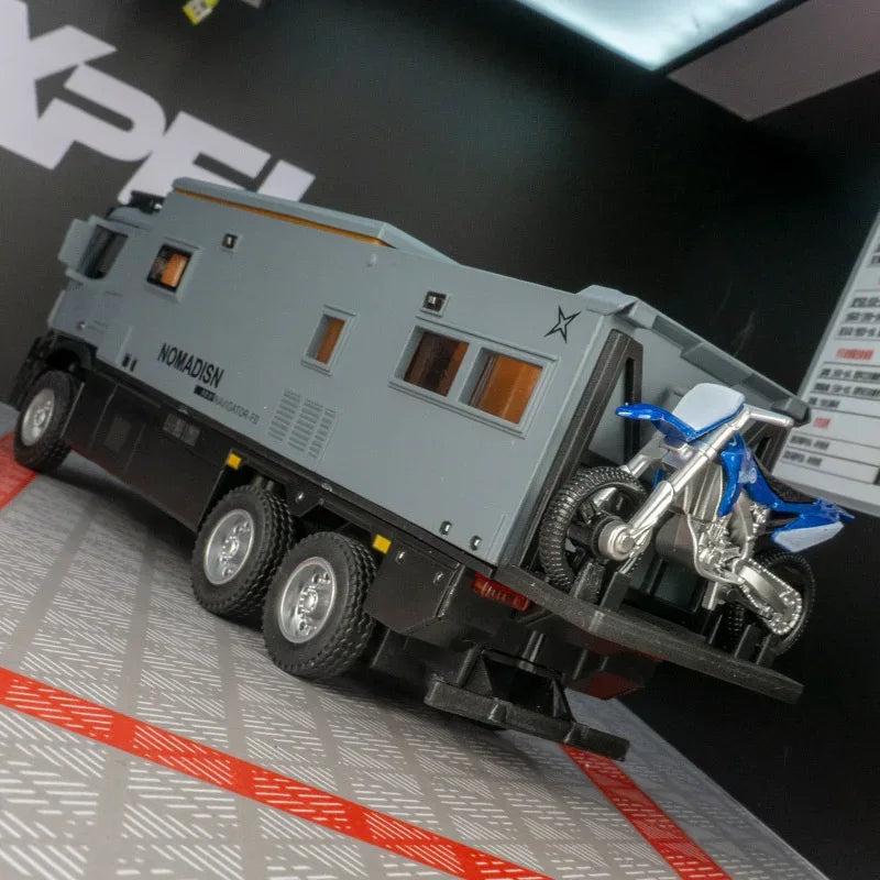 1:32 Diecast Benz Nomadism Off Road Alloy Camping RV Model - ToylandEU