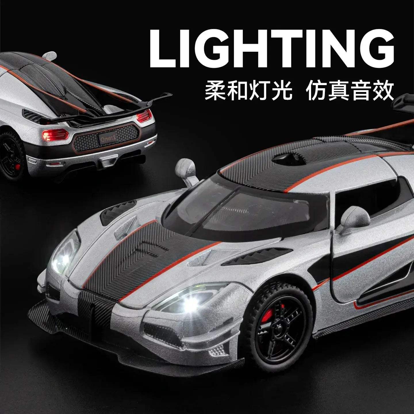1:32 Diecast Car Toy Alloy Model With Premium Realism - ToylandEU