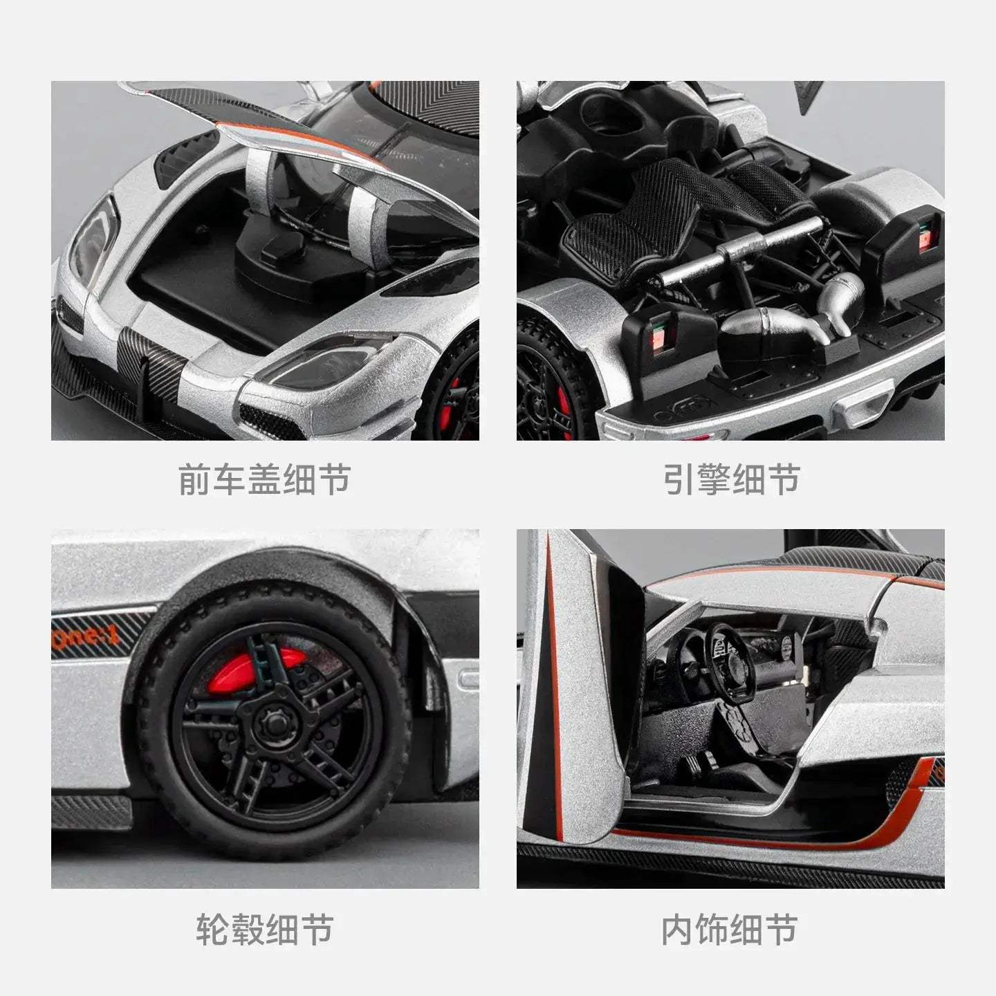 1:32 Diecast Car Toy Alloy Model With Premium Realism - ToylandEU
