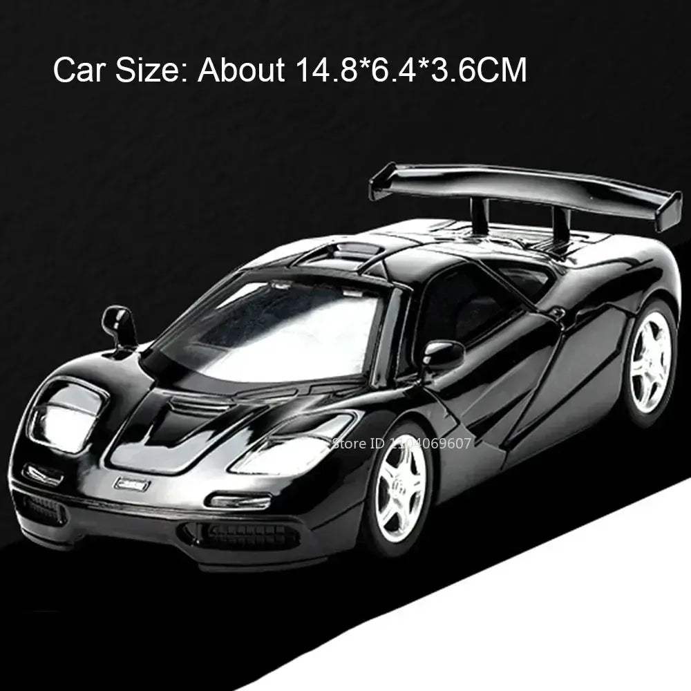 1:32 Diecast Car With Realistic Sound And Lights Doors Open - ToylandEU