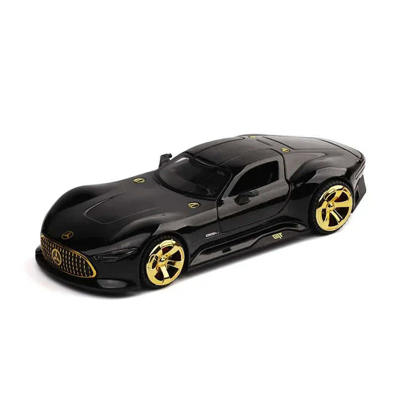 1:32 Diecast Mercedes Benz AMG Vision GT Alloy Car Model Sound Light - ToylandEU