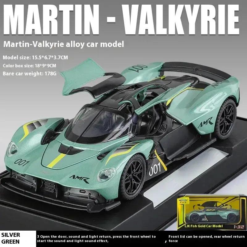  1:32 Diecast Metal Aston Martin Valkyrie Car Sound -  ToylandEU™