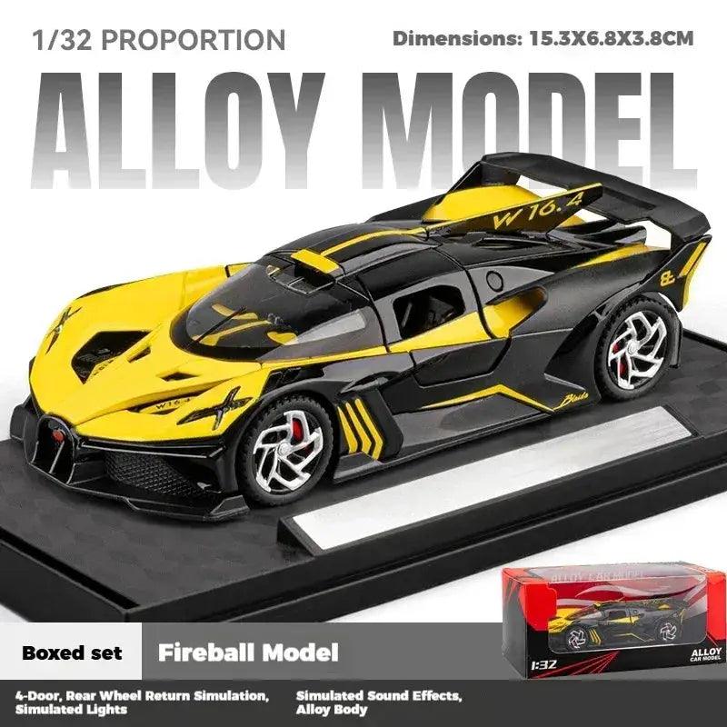    1:32 Diecast Metal Car Model With Sound Light -  ToylandEU™