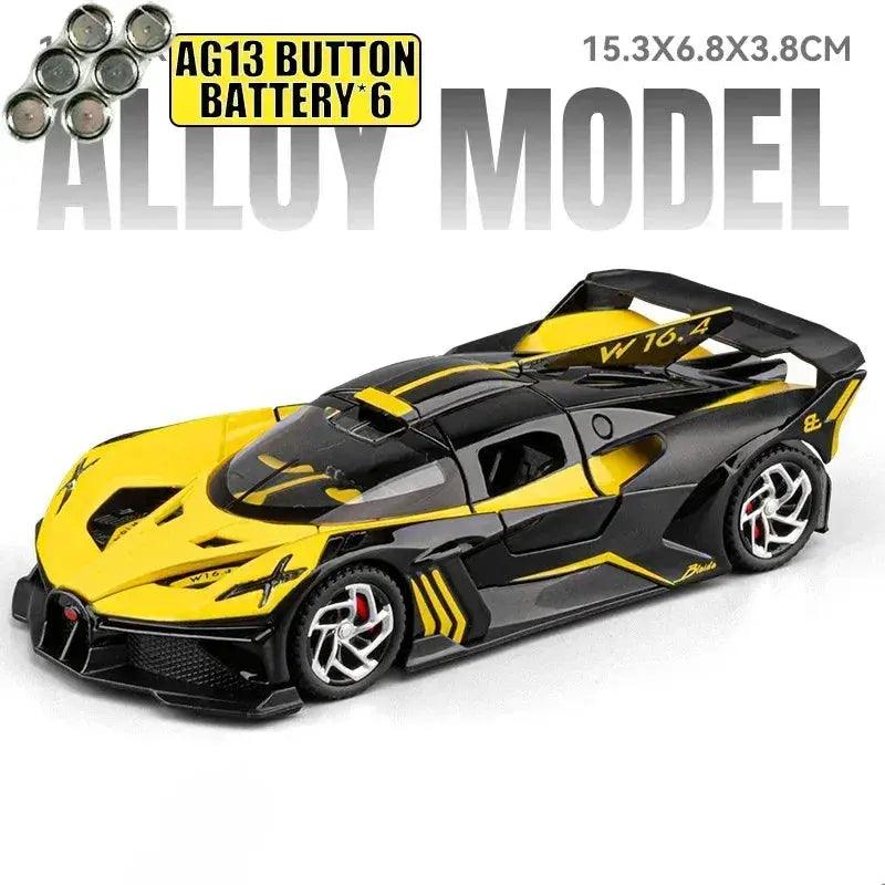    1:32 Diecast Metal Car Model With Sound Light -  ToylandEU™