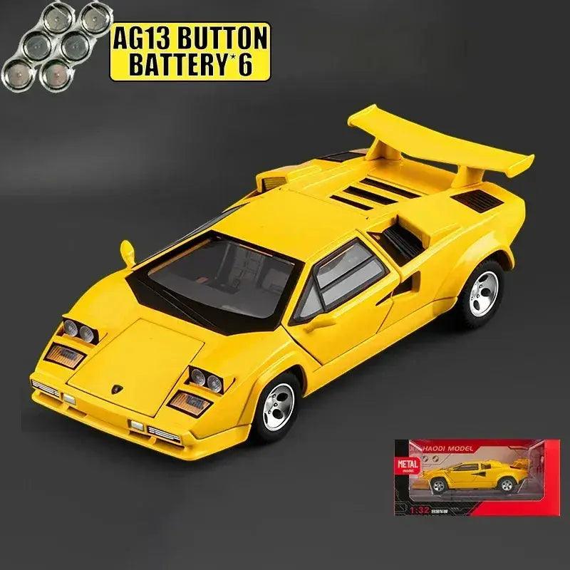  1 32 Diecast Metal Countach LP500S Pull Back Car -  ToylandEU™