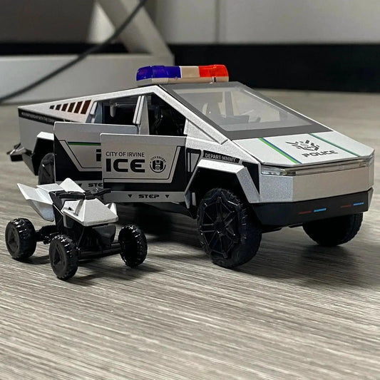  1 32 Diecast Metal Cybertruck Off Road Pickup -  ToylandEU™