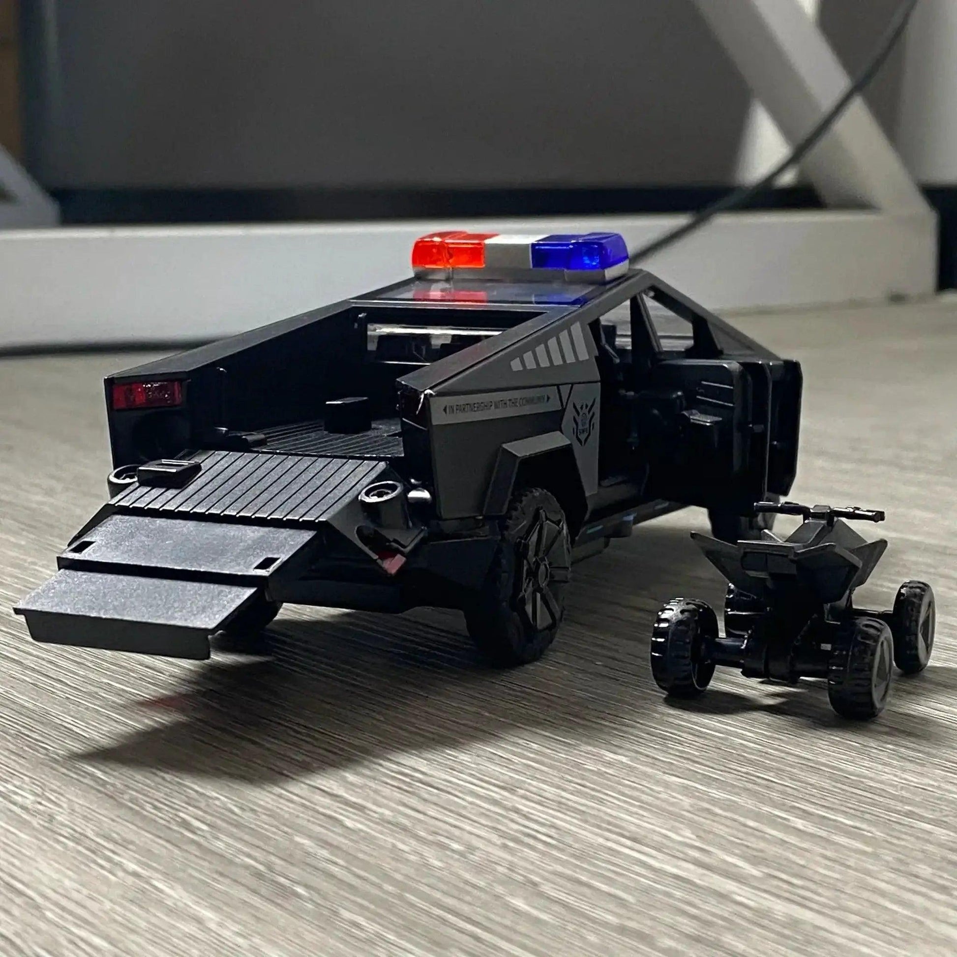  1 32 Diecast Metal Cybertruck Off Road Pickup -  ToylandEU™