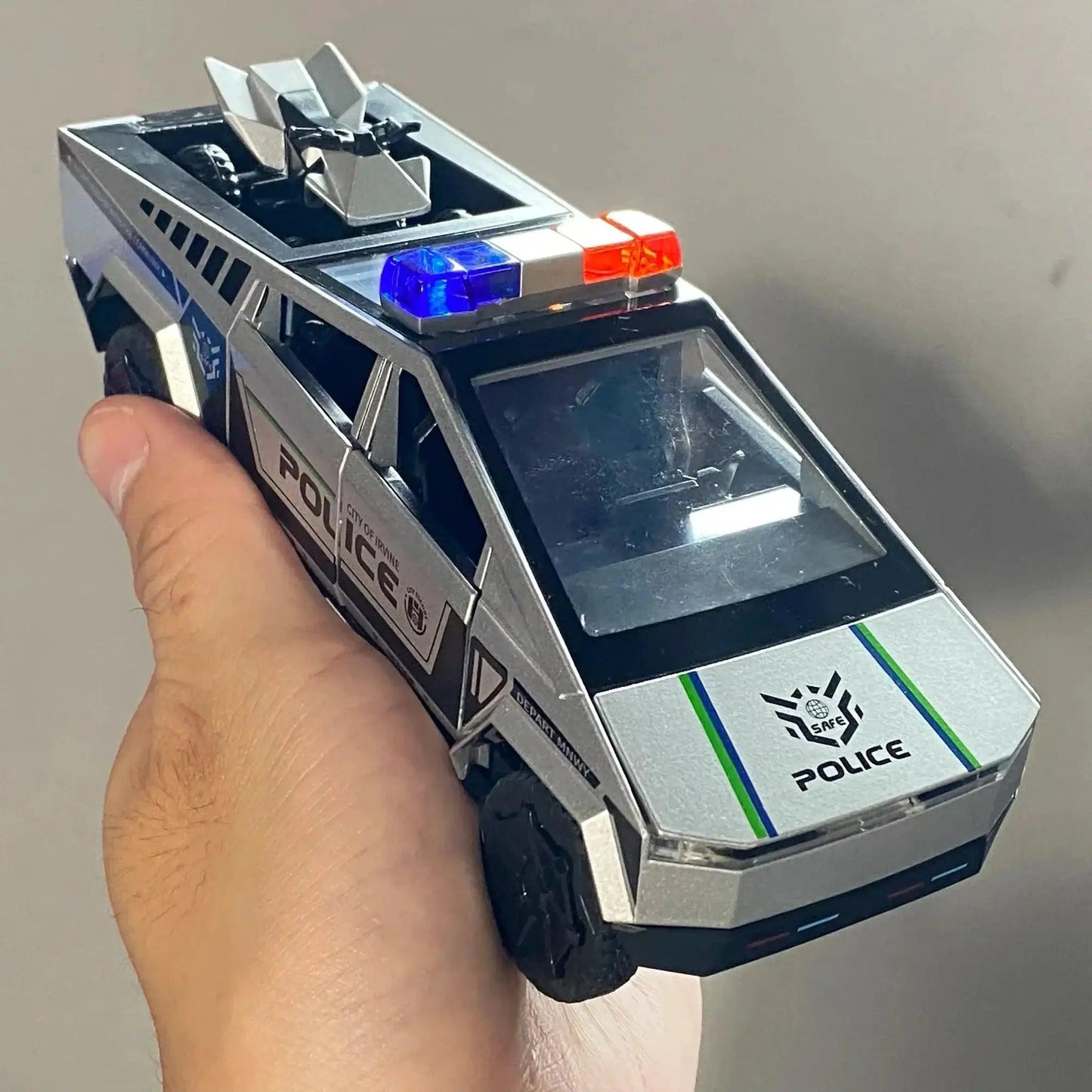  1 32 Diecast Metal Cybertruck Off Road Pickup -  ToylandEU™
