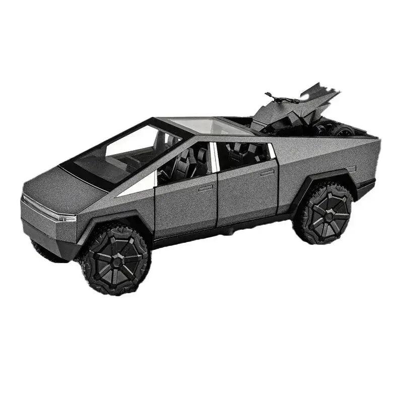  1:32 Diecast Metal Cybertruck Pull Back Toy Car Sound -  ToylandEU™