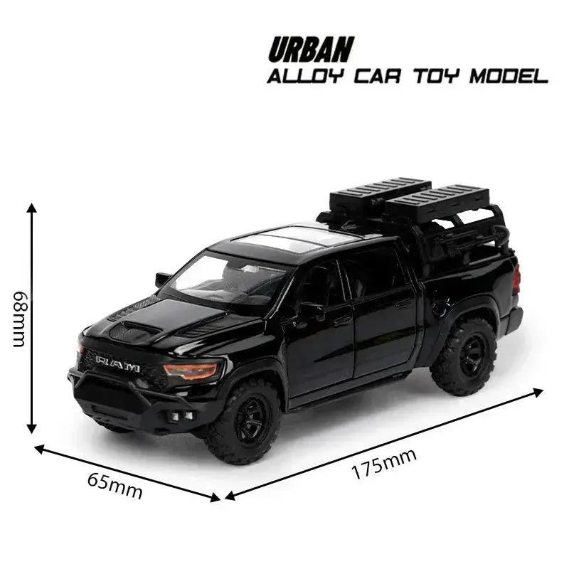  1 32 Diecast Metal Dodge RAM Mammoth Off Road Car -  ToylandEU™
