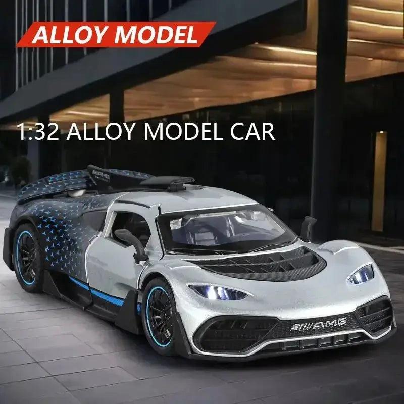  1:32 Diecast Metal Mercedes AMG One Car Sound Light -  ToylandEU™
