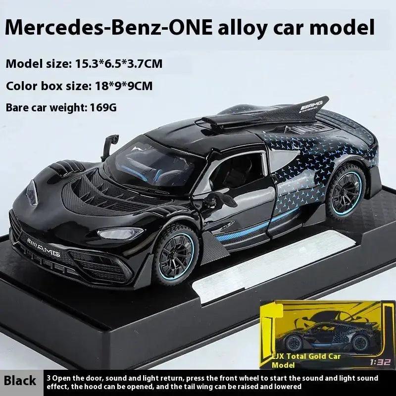  1:32 Diecast Metal Mercedes AMG One Car Sound Light -  ToylandEU™