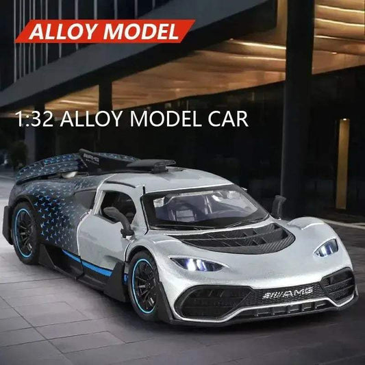  1:32 Diecast Metal Mercedes AMG One Car Sound Light -  ToylandEU™