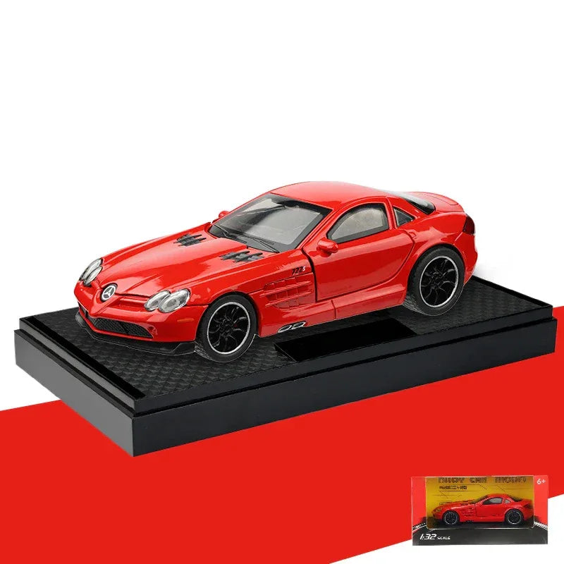 1:32 Diecast Metal Mercedes SLR McLaren 722 S Roadster Model - ToylandEU