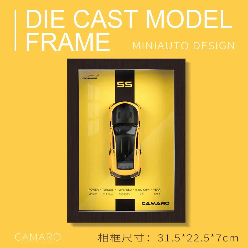 1:32 Diecast Metal Sports Car Model With 3D Racing Design For Collectors - ToylandEU