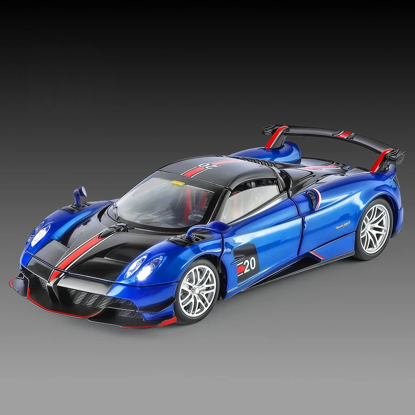 1:32 Diecast Pagani Huayra BC Metal Model Car - ToylandEU