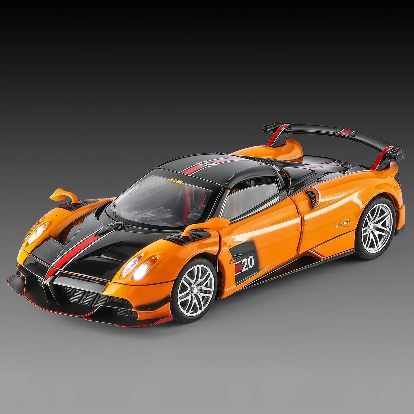 1:32 Diecast Pagani Huayra BC Metal Model Car - ToylandEU