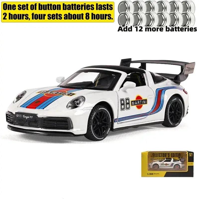    1:32 Diecast Porsche 911 Targa 4S Pull Back -  ToylandEU™