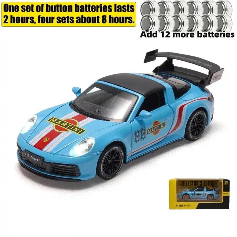    1:32 Diecast Porsche 911 Targa 4S Pull Back -  ToylandEU™