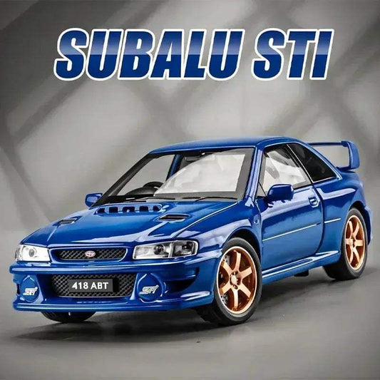  1 32 Diecast Subaru Impreza WRX STI Metal Car Sound -  ToylandEU™