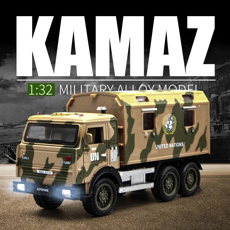 1:32 Diecast Willys GP Jeep Military Off Road Vehicle Metal Sound Light - ToylandEU