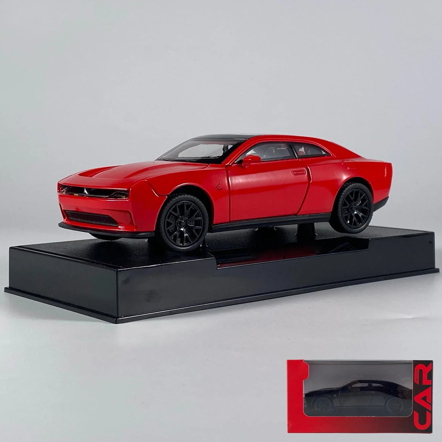 1:32 Dodge Charger Daytona EV Diecast Model Car Pull Back Sound Light - ToylandEU