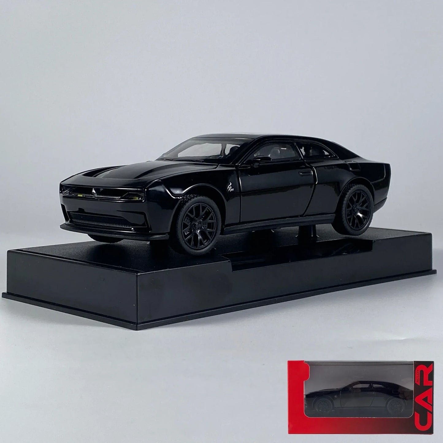 1:32 Dodge Charger Daytona EV Diecast Model Car Pull Back Sound Light - ToylandEU