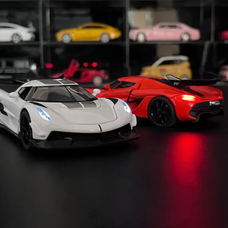 1:32 Jesko Diecast Alloy Model Car For Display Collectible Ornament - ToylandEU