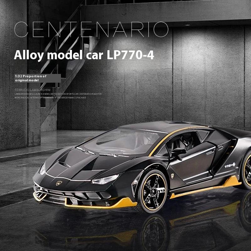 1:32 Lamborghini LP770-4 100th Anniversary Special Edition Diecast Model - ToylandEU