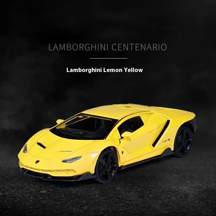 1:32 Lamborghini LP770-4 100th Anniversary Special Edition Diecast Model - ToylandEU