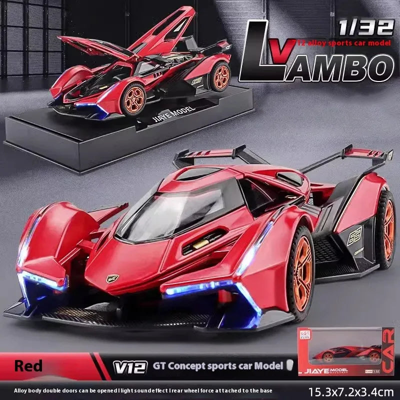 1:32 Lamborghini V12 Vision GT Diecast Alloy Model Car - ToylandEU