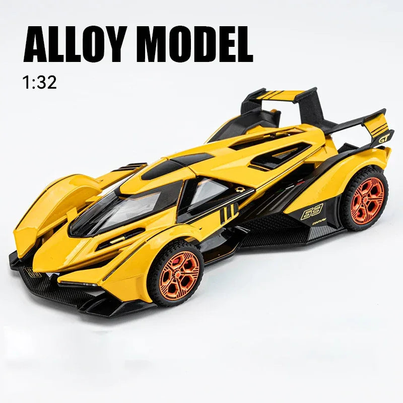 1:32 Lamborghini V12 Vision GT Diecast Alloy Model Car - ToylandEU
