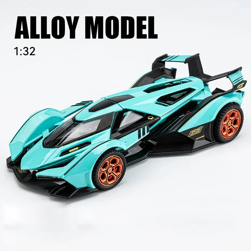 1:32 Lamborghini V12 Vision GT Diecast Alloy Model Car - ToylandEU