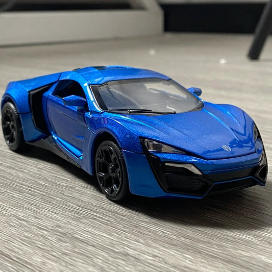 1:32  Lykan HyperSport Diecast Metal Car Model for Display - ToylandEU